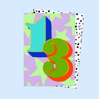 13th Birthday Card