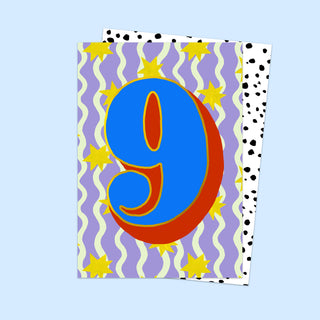 9th Bithday Card