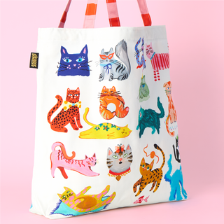 Cat Club Tote Bag