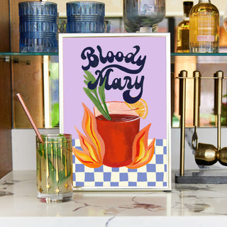 Bloody Mary Cocktail Print