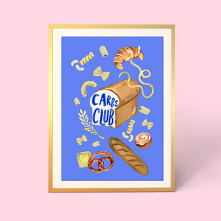 Carbs Club Print