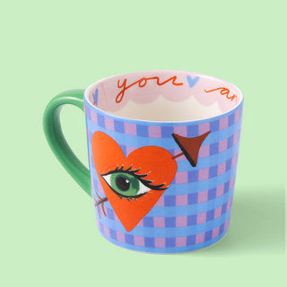 You Are Amazing Heart Eye Mug