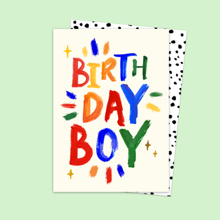 Birthday Boy Card