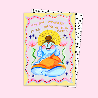 Birthday Buddha Card