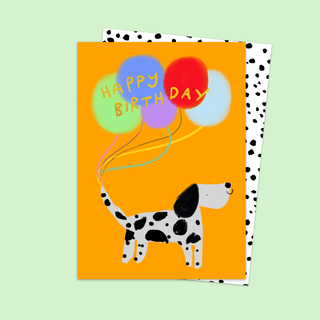 Birthday Balloons Card