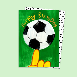 Birthday Football Card