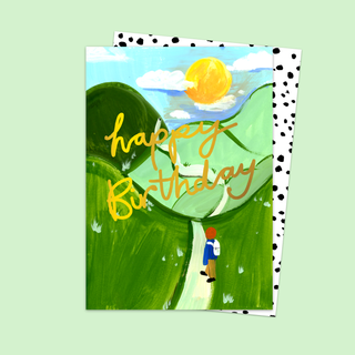 Birthday Hike Card