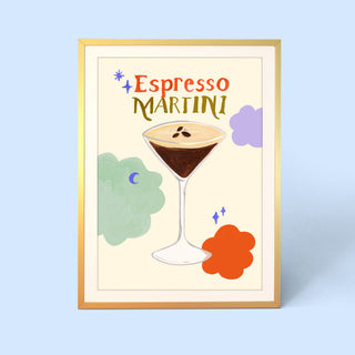 Espresso Martini Cocktail Print