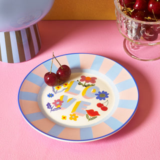 Love Floral Side Plate