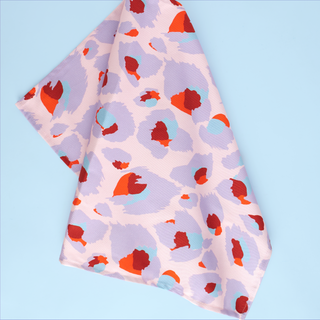 Lilac Leopard Tea Towel