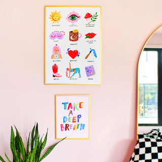 Take A Deep Breath - Eleanor Bowmer X Zoella Print