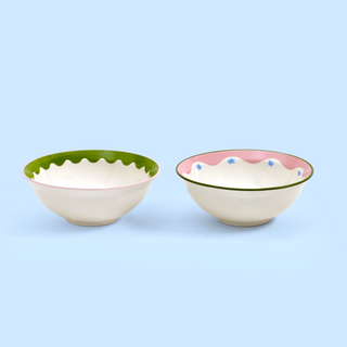 Electric Coast Sun & Lips Nibble Bowls