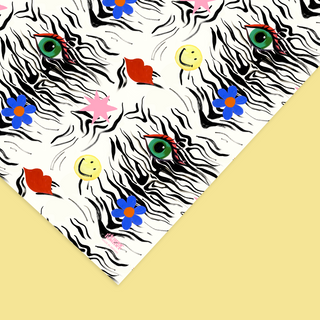 Zebra Icon Gift Wrap