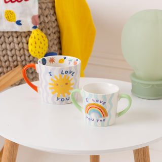 Adult & Infant Mug Set