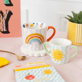 Adult & Infant Mug Set