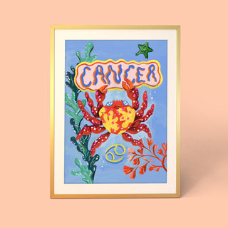 Cancer Zodiac Print