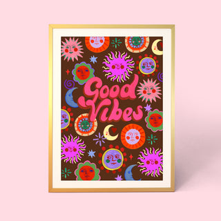 Good Vibes Sunshine Print