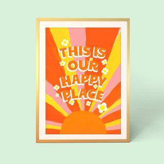 Happy Place Print