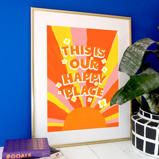 Happy Place Print